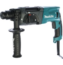Makita HR2470 Перфоратор SDS+ [HR2470] {780Вт,3реж,2.7Дж,0-4500у\м,2.6кг,чем,зашита уг щеток от пыли}