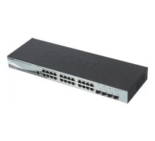 D-Link DGS-1210-28/ME/A2B Управляемый L2 коммутатор с 24 портами 10/100/1000Base-T и 4 портами 1000Base-X SFP