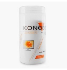 Konoos KBF-100 Салфетки для ЖК-экранов в банке, 100 шт.