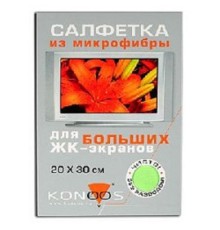 Konoos KT-1 Салфетка из микрофибры для ЖК-телевизоров 20х30 см