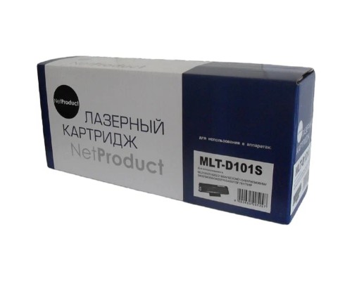 [Расходные материалы] NetProduct MLT-D101S Картридж для Samsung ML-2160/2162/2165/2166W/SCX3400, 1500 стр.