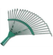 Грабли веерные RACO, 22 круглых зубца, эпоксидное покр., 450мм [4231-53/737]