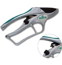 Секатор RACO с алюминиевыми рукоятками, храповый механизм, 200мм [4206-53/150C] 