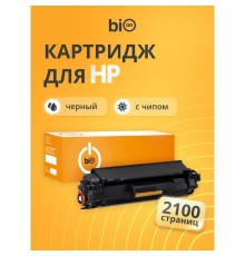 Bion BCR-CE278A Картридж для HP laser Pro P1560/1566/1600/1606 (2100  стр.), Черный, с чипом