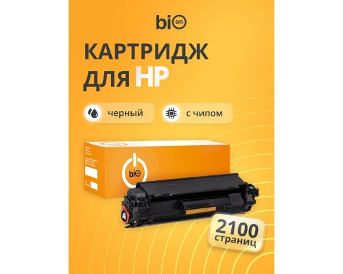 [Расходные материалы] Bion BCR-CE278A Картридж для HP laser Pro P1560/1566/1600/1606 (2100  стр.), Черный, с чипом