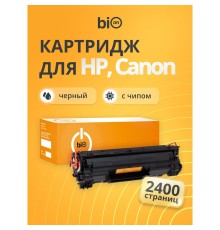 Bion BCR-CE285A Картридж для HP{ LaserJet Pro M1132/M1212/M1214/M1217/P1102/P1109} (1600  стр.), Черный , с чипом