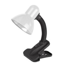 ЭРА C0041423 Настольный светильник N-102-E27-40W-W белый на прищепке
