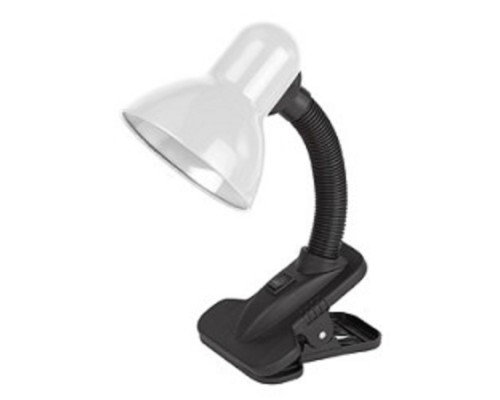 [Настольные светильники] ЭРА C0041423 Настольный светильник N-102-E27-40W-W белый на прищепке