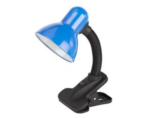 [Настольные светильники] ЭРА C0041426 Настольный светильник N-102-E27-40W-BU синий на прищепке