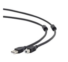 Gembird/Cablexpert CCF2-USB2-AMBM-10 USB 2.0 Pro Кабель  , AM/BM, 3м, экран, 2феррит.кольца, черный, пакет
