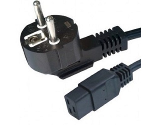 [кабели] Кабель питания для UPC Gembird/Cablexpert, 1.8м, Schuko-С19, 16А, черный, с заземлением(PC-186-C19)