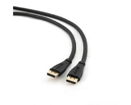 [кабели] Кабель DisplayPort Gembird/Cablexpert , 1м, 20M/20M, черный, экран, пакет(CC-DP-1M)