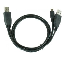Gembird/Cablexpert CCP-USB22-AM5P-3 USB 2.0 Pro Кабель , 2xAM/miniBM 5P, 0.9м, экран, черный 