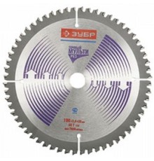 ЗУБР Диск пильный 