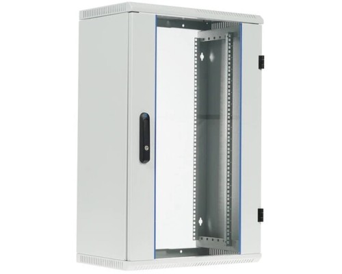 [Монтажное оборудование] ЦМО Шкаф телекоммуникационный настенный разборный 18U (600х350) дверь Стекло (ШРН-Э-18.350) (1 коробка)