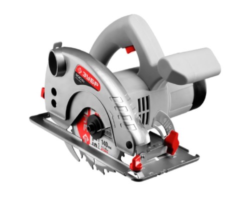 [Пила] ЗУБР Пила циркулярная [ЗПД-900] { пропил 90°-45мм, 45°-28мм,140 x 20мм, 4500об/мин, 900Вт }