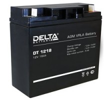 Delta DT 1218 (18 А\ч, 12В) свинцово- кислотный аккумулятор  