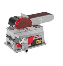 ЗУБР Станок [ЗШС-500] { шлифовальный, лента 100 x 914мм, диск 150мм, 2950об/мин, 500Вт } 