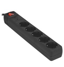 Energenie Сетевой фильтр SPG5-C-15 4.5m 16А. черный (сечение 3*1,5 мм)
