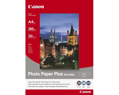 Фотобумага CANON   Полуглянцевая, 260г/м2, A4(21X29)