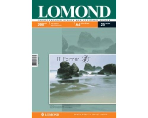 Фотобумага Lomond 0102052 A4/200г/м2/25л./белый матовое/матовое для струйной печати