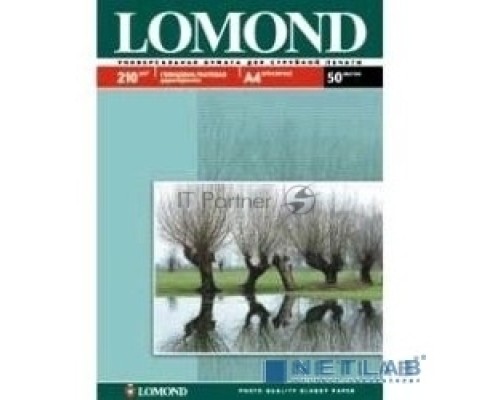 Фотобумага Lomond 0102021 A4/210г/м2/50л./белый глянцевое/матовое для струйной печати