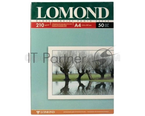 Фотобумага Lomond 0102021 A4/210г/м2/50л./белый глянцевое/матовое для струйной печати