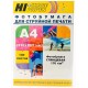 Бумага Hi-Black A21061 Фотобумага глянцевая односторонняя (Hi-image paper) A4, 170 г/м, 100 л. (H170-A4-100)   