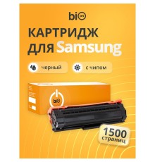 Bion BCR-MLT-D101S Картридж для Samsung {ML-2160/2165/2167/2168/2165W/2168W, SCX-3400/3400F/3405/3405F/3405W/3405FW/3407 }(1500  стр.),Черный, с чипом