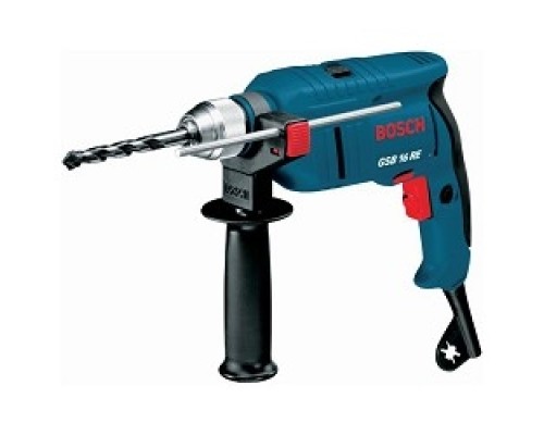 [Дрель, Шуруповерт] Bosch GSB 16 RE дрель ударная [060114E500] {(БЗП)  (750 Вт, БЗП.13мм, 2,3нм, 2,2кг, кейс)} 