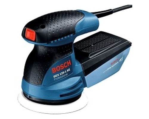 [Шлифовальная машина] Bosch GEX 125-1 AE Эксцентриковая шлифовальная машина [0601387500] {250 Вт, 125мм, рег.ск, 1.3 кг, коробка}