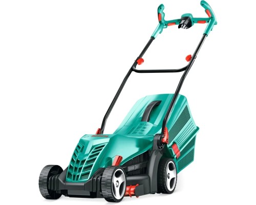 [Газонокосилка] Bosch ARM 34 [06008A6101] Газонокосилка роторная { шир. 34см, Мотор Power drive, Момент 16Нм, 1300Вт, 40л, 11кг } 