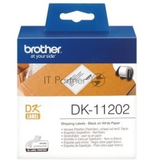 Транспортировочные наклейки Brother DK11202 (300 шт - 62 х 100 мм)