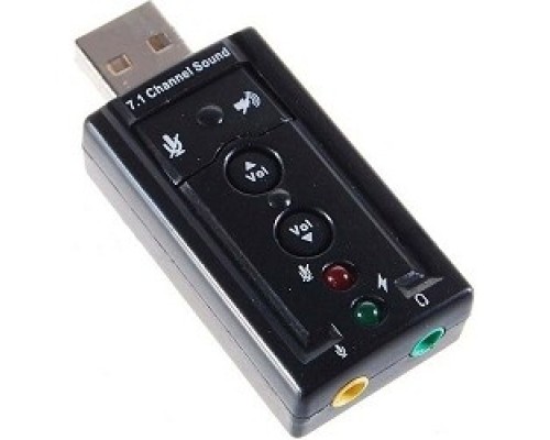 [Звуковая плата] C-media ASIA USB 8C V & V Звуковая карта USB TRUA71 (C-Media CM108) 2.0 channel out 44-48KHz volume control (7.1 virtual channel) RTL [849412 USB CM108 7.1 virtual]