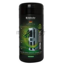 Чистящие салфетки Defender для поверхностей офисной техники (Не применять для ЖК-экранов!) / туба /110 шт/ Германия.  