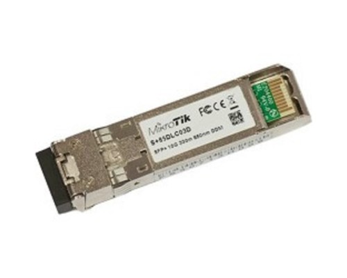 [Сетевое оборудование] MikroTik S+85DLC03D Модуль SFP+ 10G MM 300m 850nm