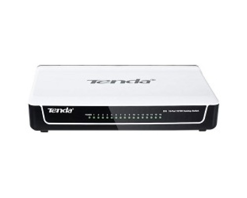 [Сетевое оборудование] TENDA S16 Коммутатор настольный 16-Ports 10/100 Base-TX