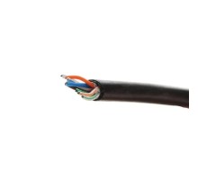 Rexant (01-0045) Кабель витая пара U/UTP, CAT 5e, PE, 4PR, 24AWG, OUTDOOR, SOLID, черный, 305м