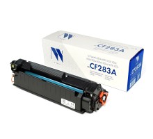 NVPrint CF283A Картридж для HP LJ ProM125nw/M125rnw/M127fw/M127fn (1500 стр.) черный, с чипом