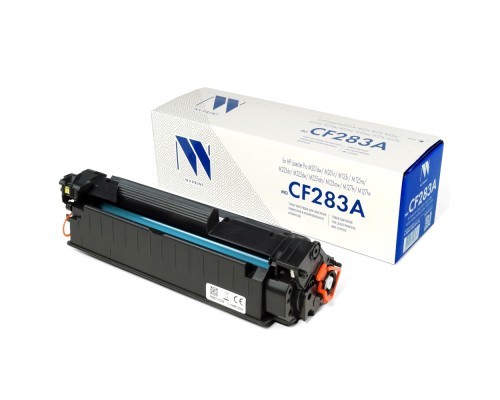[Расходные материалы] NVPrint CF283A Картридж для HP LJ ProM125nw/M125rnw/M127fw/M127fn (1500 стр.) черный, с чипом