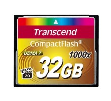 Compact Flash 32Gb Transcend, High Speed (TS32GCF1000) 1000-x