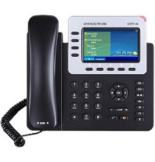 Grandstream GXP-2140, VoIP 2 Порта Ethernet 10/100/1000, 4 SIP линий, цветной TFT дисплей 48