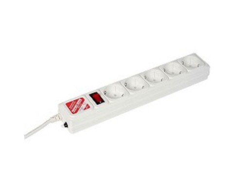 [Сетевые фильтры] PowerCube Сетевой фильтр 5.0м 5 розеток (SPG-B-15-WHITE), белый