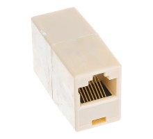 Gembird Соединитель TA350/1 {Модуль RJ-45F/RJ-45F проходной, кат. 5e (VTE7713, TA350/1)}