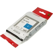 Canon PFI-107C 6706B001  ( 6706B003  )  Картридж для  iPF680/685/770/780/785, Голубой, 130ml.