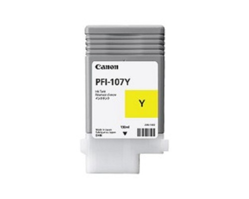 [Расходные материалы] Canon PFI-107Y 6708B001 Картридж для  iPF680/685/770/780/785, Желтый, 130ml 