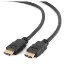Кабель HDMI Cablexpert 19M/19M, v2.0, серия Light, позол. контакты, экран, 1м, черный, пакет (CC-HDMI4L-1M)