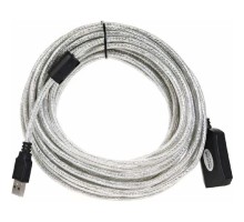 VCOM VUS7049-10M Кабель-адаптер USB2.0-repeater, удлинительный активный <Am-->Af> 10м (6937510851355)
