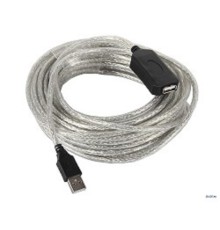 VCOM VUS7049-20M Кабель-адаптер USB2.0-repeater, удлинительный активный <Am-->Af> 20м [6937510851379]