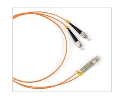 [Патч-корд] Hyperline FC-D2-50-FC/PR-LC/PR-H-5M-LSZH-OR (FC-50-FC-LC-PC-5M) Патч-корд волоконно-оптический (шнур) MM 50/125, FC-LC, duplex, LSZH, 5 м